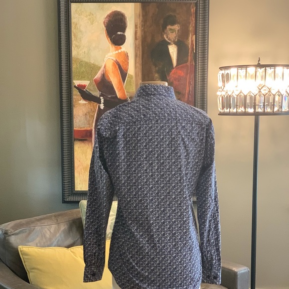 JARED LANG Young Men’s Cotton Button Down Medium - Picture 3 of 6